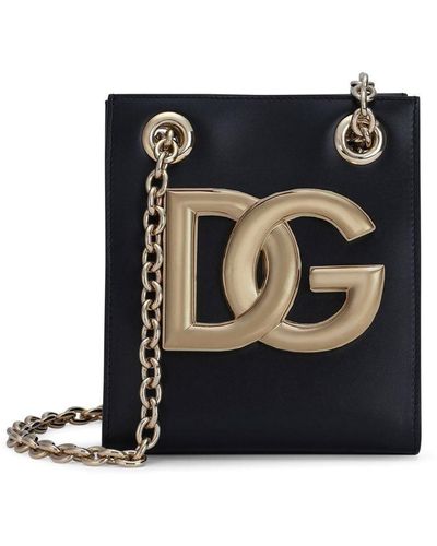 Dolce & Gabbana 3.5 Leather Crossbody Bag - Farfetch