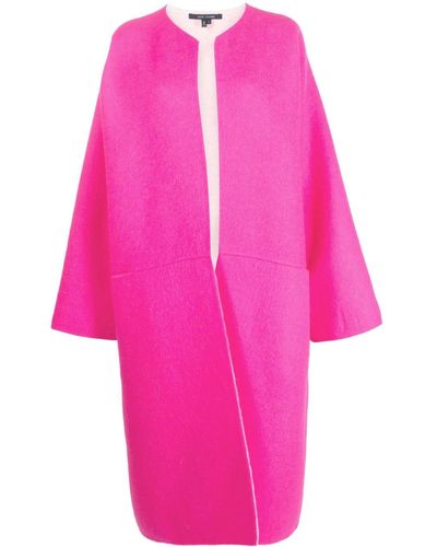 Sofie D'Hoore Cabaret Brushed Wool Coat - Pink