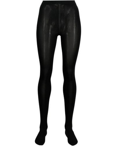 Wolford Elasticated-waistband Tights - Black