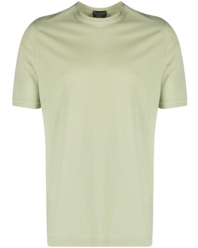 Dell'Oglio Short-sleeve Cotton T-shirt - Green