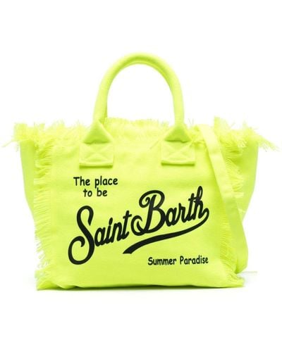 Mc2 Saint Barth Colette Tote Bag - Yellow