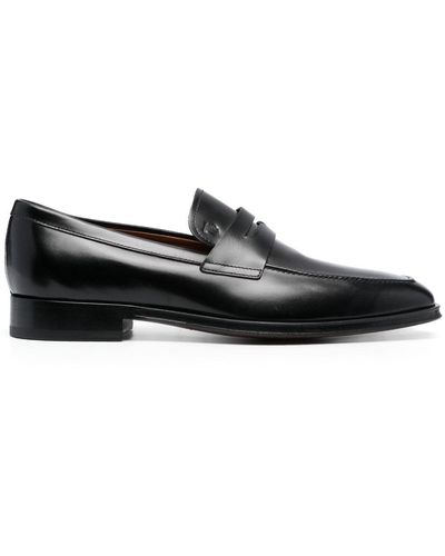 Tod's Square-toe High-shine Loafers - Black