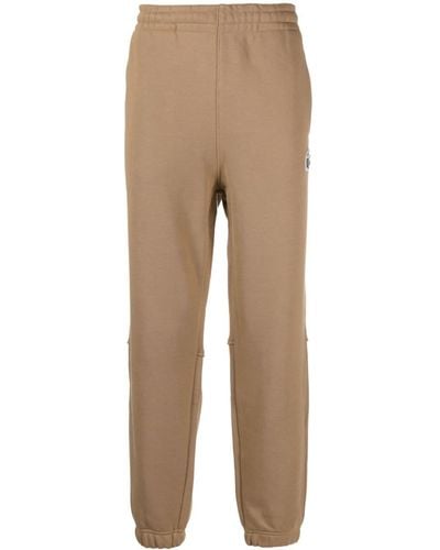 Lacoste Pantalon de jogging en coton à patch logo - Neutre