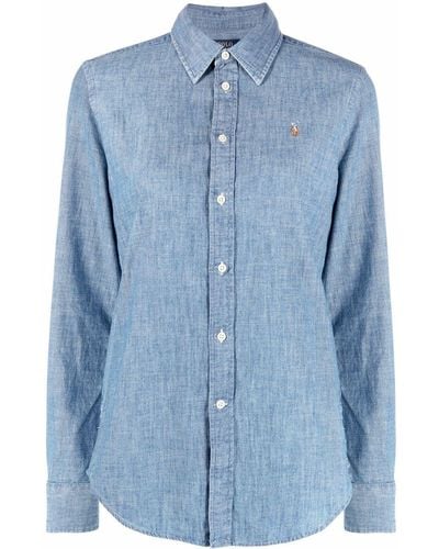 Polo Ralph Lauren Classic Denim Shirt - Blue