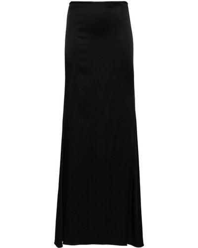 GIUSEPPE DI MORABITO High-waist A-line Maxi Skirt - Black