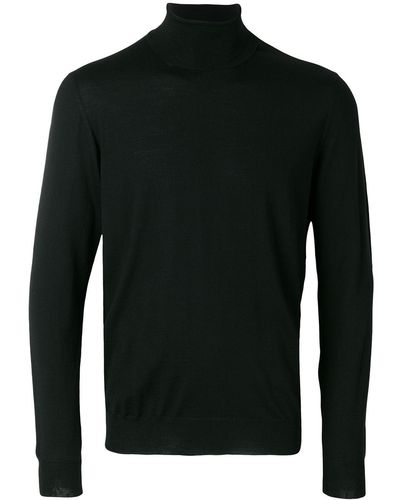 Drumohr Turtleneck Jumper - Black