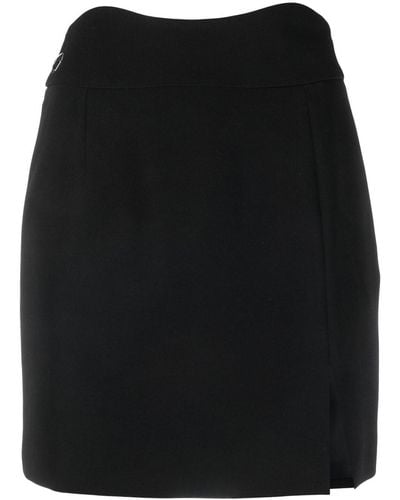 Philipp Plein Tailored Mini Skirt - Black