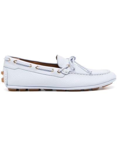 Bally Leren Loafers - Wit