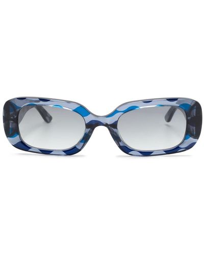 Ahluwalia Niku Valaida Sonnenbrille - Blau