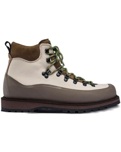Diemme Roccia Vet Canvas Hiking Boots - Brown