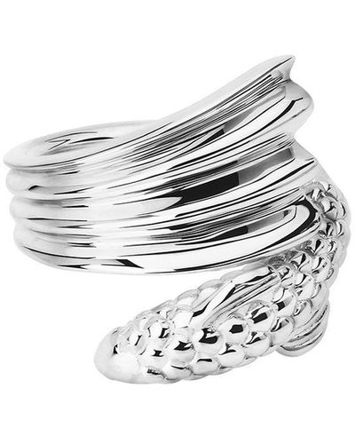 TANE MEXICO 1942 Fish Sterling Silver Ring - White