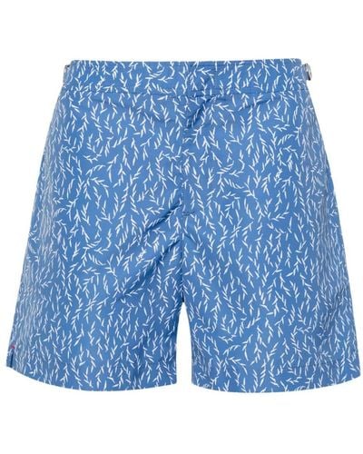 Orlebar Brown Bulldog Sedge Swim Shorts - Blue