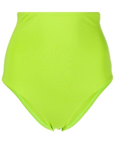Bondi Born Lani High-waisted Bikini Bottoms - Green