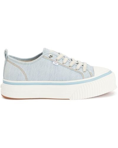 Ami Paris Canvas Low-top Trainers - White