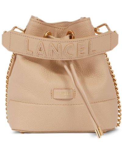 Lancel Ninon Leather Mini Bag - Natural