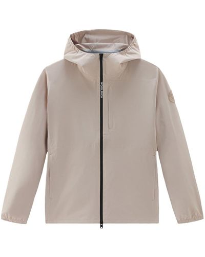 Woolrich Pacific Two Layers フーデッドジャケット - グレー