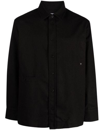 Etudes Studio Liberte Flannel Shirt - Black