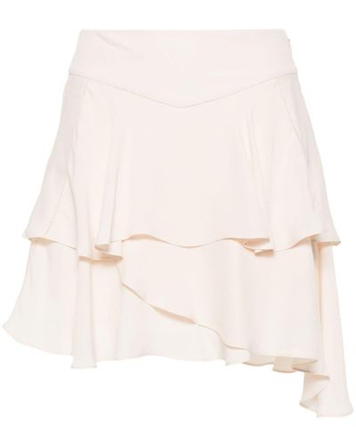 IRO Emerie Ruffled Mini Dress - Natural