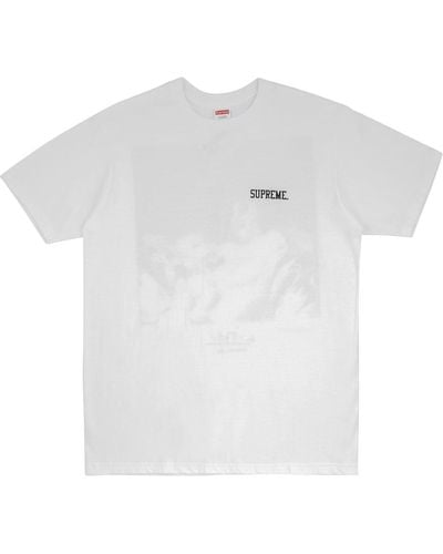 Supreme T-shirt Met Print - Wit