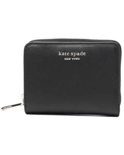 Kate Spade Logo Embossed Purse - Black
