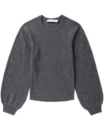 IRO Ribbed Cashmere Sweater - Gray