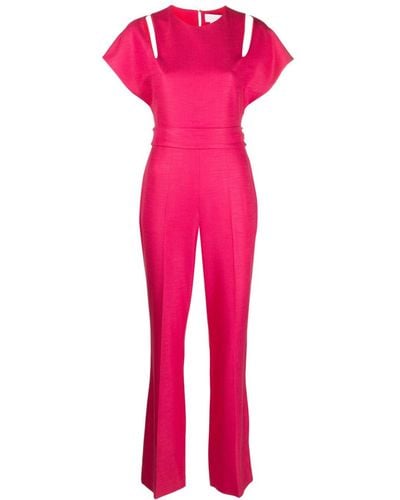 Genny Jumpsuit mit Cut-Outs - Pink