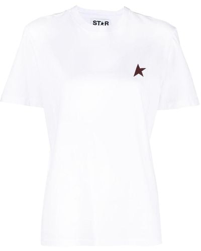 Golden Goose Star Logo-print T-shirt - White