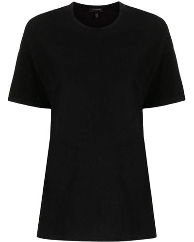 R13 T-shirt en coton mélangé - Noir