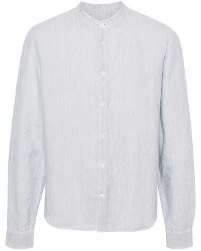 Zadig & Voltaire Stan Officier Linen Shirt - White
