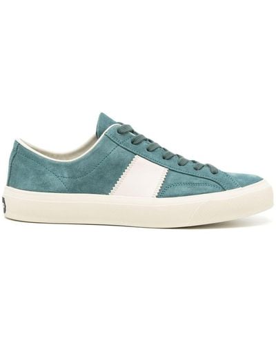 Tom Ford Cambridge Suede Trainers - Blue