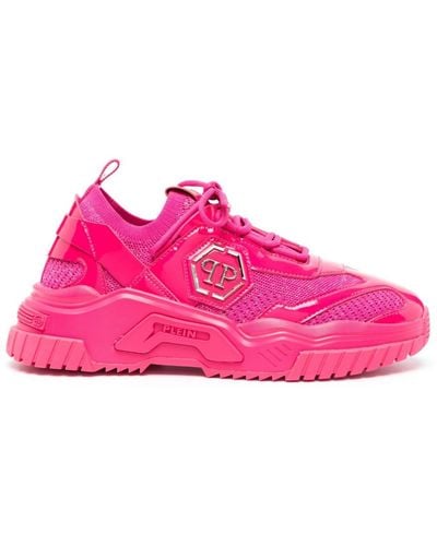 Philipp Plein Predator Low-top Sneakers - Pink