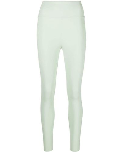 Wolford Leggings aus Leder - Grün