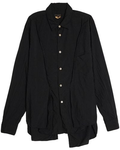 Comme des Garçons Asymmetric Layered Shirt - Black