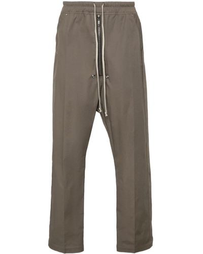 Rick Owens Pantalones ajustados con pinzas - Gris