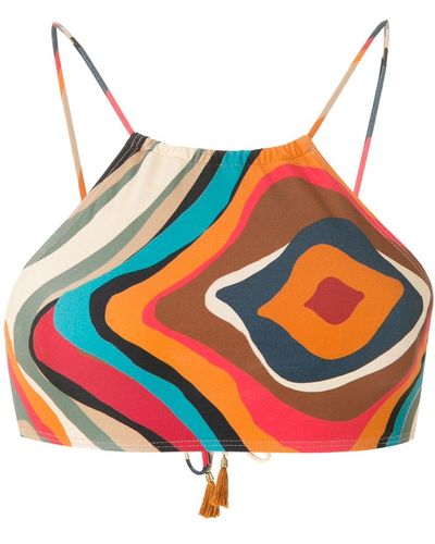 Lygia & Nanny Ilana Printed Bikini Top - Multicolour