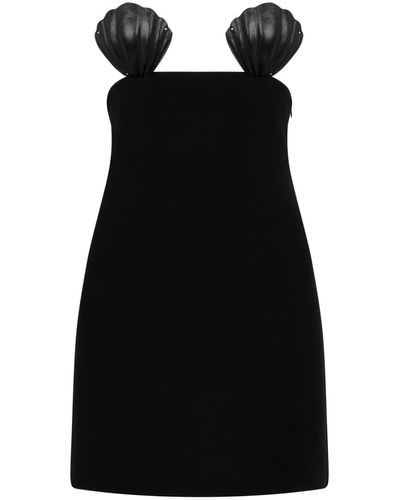 DSquared² Shell-cup Strapless Minidress - Black