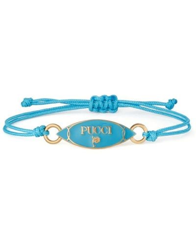 Emilio Pucci Ng Cord Bracelet - Blue