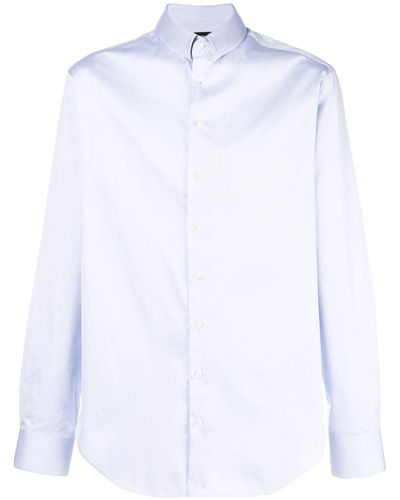 Giorgio Armani Plain Shirt - Blue