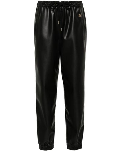 Stella McCartney Pantalones ajustados Alter Mat - Negro