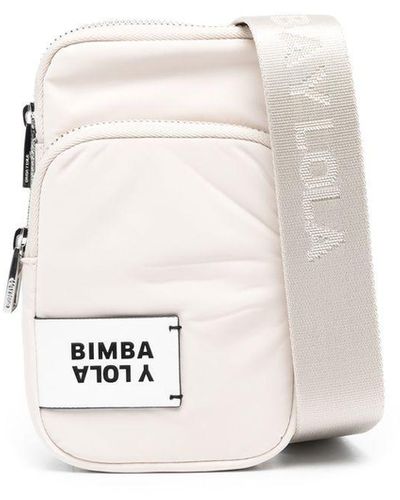 Bimba y Lola Striped cross-body Bag - Farfetch