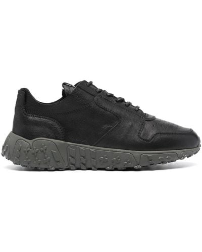 Buttero Vinci X Leather Sneakers - Black