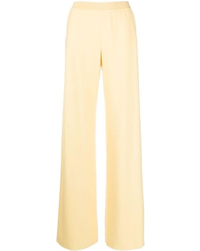 Loro Piana Fine-knit Cashmere Pants - Yellow