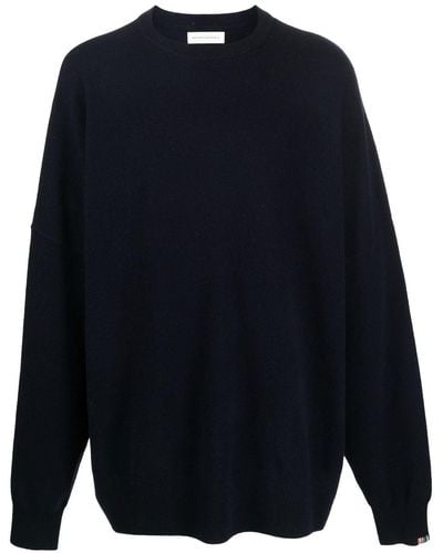 Extreme Cashmere Jersey con cuello redondo - Azul