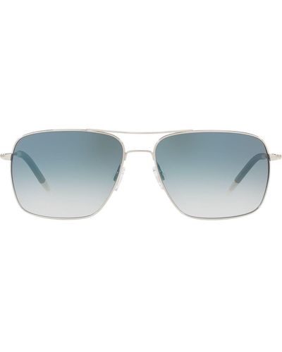 Oliver Peoples Clifton Zonnebril - Blauw