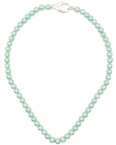 Hatton Labs Freshwater Pearls Necklace - Metallic