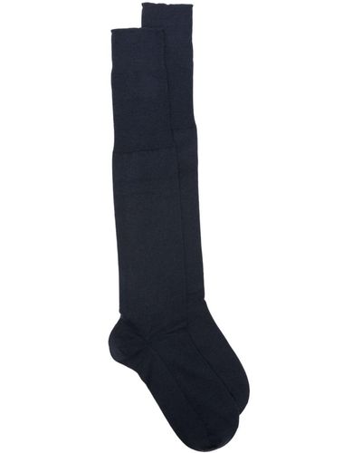 Marcoliani Socken aus Kaschmir - Blau