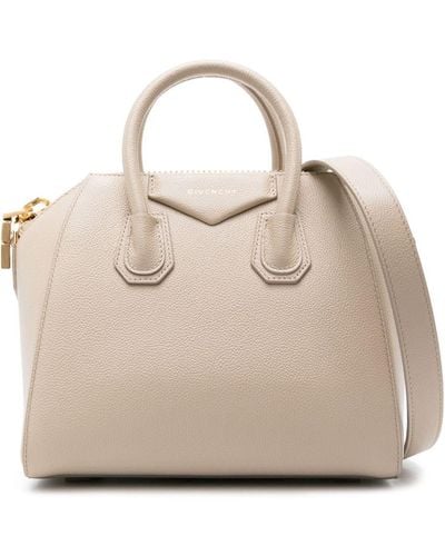 Givenchy Mini Antigona Leather Tote Bag - ナチュラル