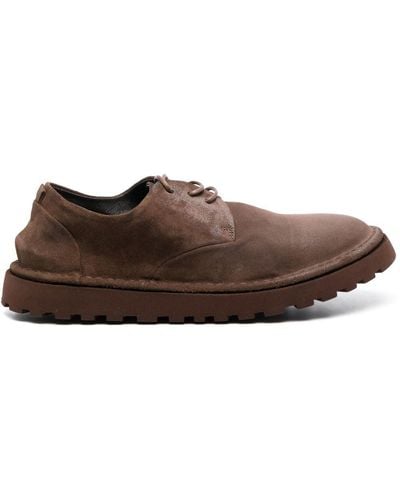 Marsèll Suede Derby Shoes - Brown