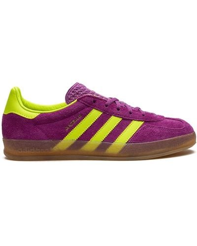 adidas Gazelle Indoor Hq8715 Shock Purple / Solar Yellow / Gum - Morado
