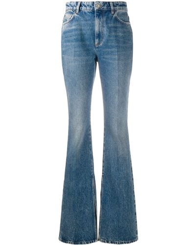The Attico Jeans svasati a vita alta - Blu